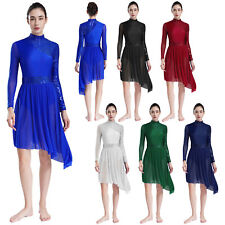 Womens Sequin Latin Jazz Dance Leotard Fringe Rumba Cha-cha Samba Tango Costume