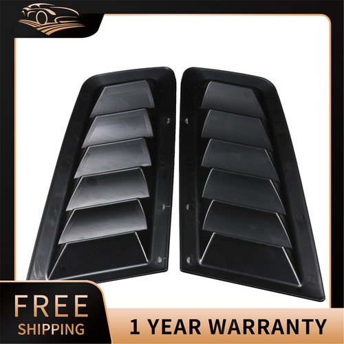 Black abs plastic bonnet vents - bonnet,
