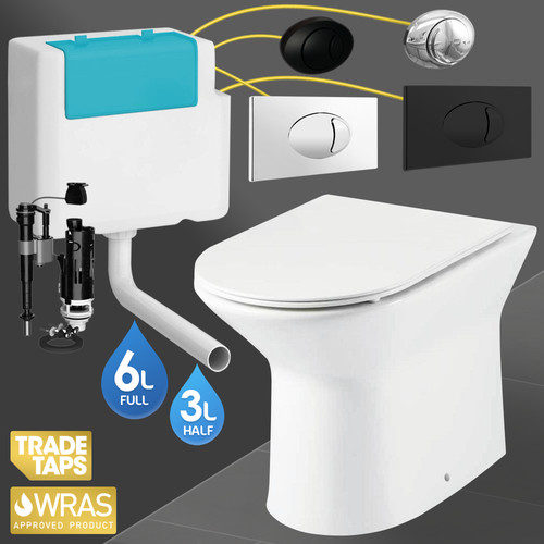 Back wall toilet - to,