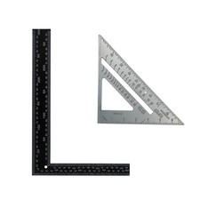 METAL ROOFING RAFTER SET SQUARE 12" X 8" COMBINATION 6" Aluminium Roofers Square