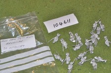 28mm AWI / castings - front rank figures 20 figs - (104611)