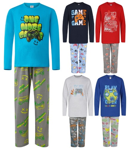 Boys gamer pyjamas long sleeve - boys,