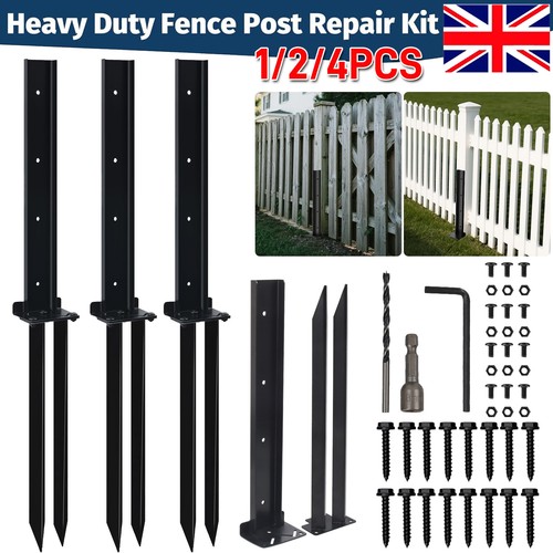 Heavy duty fence post repair - heavy,