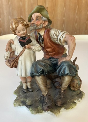 Vintage capodimonte figurine - capodimonte,