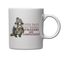 Funny Badger Coffee Mug, These