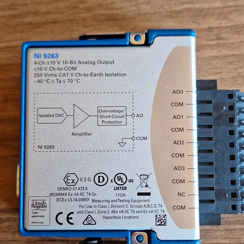 National instruments 9263 - ni,