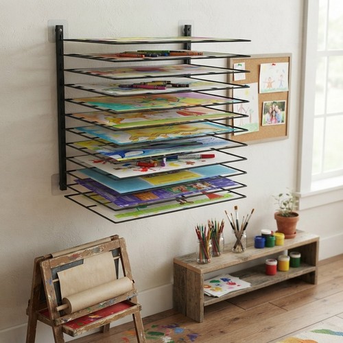 Art drying rack - art,
