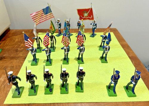 Britains marine corps and - u.s.,
