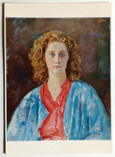 Augustus John Caitlin Art Postcard