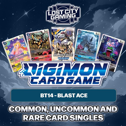 Digimon bt14 blast - blast, ace