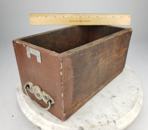 Wood rustic shabby box drawer - wood,