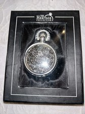 The Heritage Collection Silver Plated Pocket Watch