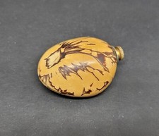 Antique tagua nut scent bottle - antique,