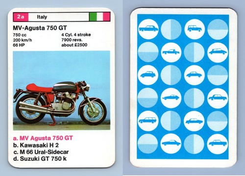 Agusta 750 motorcycles - gt,