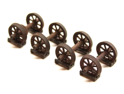 Lowmac wagon load spoked - lowmac,