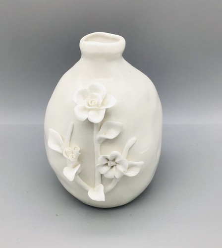 Vase porcelain high - porcelain, 5.5”