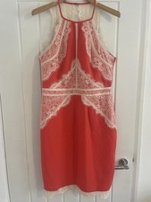 Lipsy London Red Lace Halter