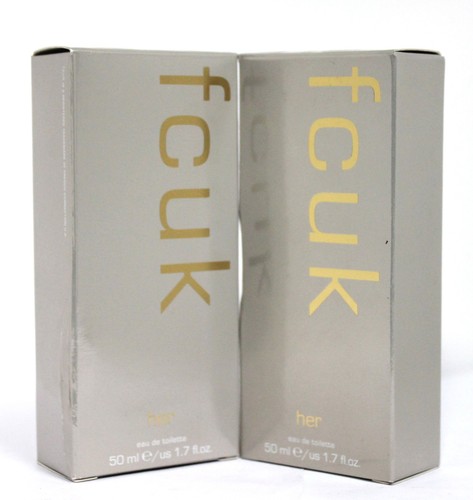 Fcuk her edt 50ml - 2x,