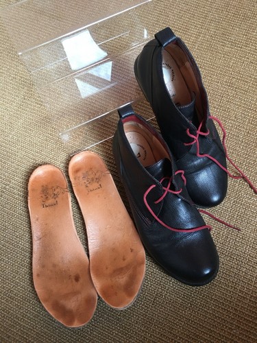 Think handmade black leather - handmade,