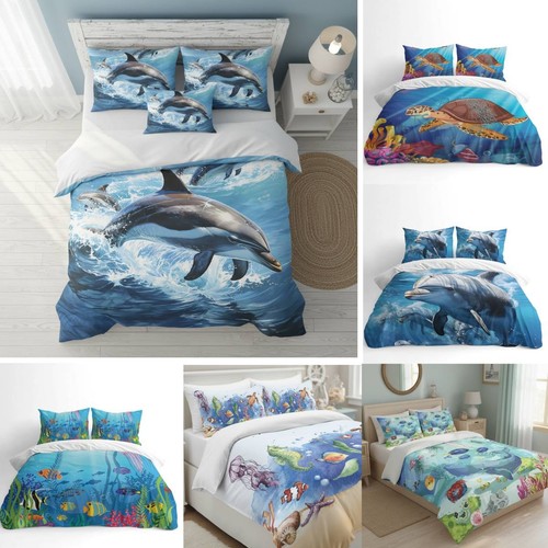 Ocean duvet cover set - duvet,