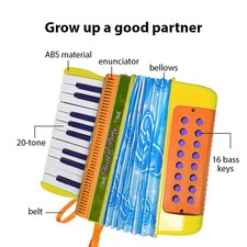 Mini 20-key 16-bass Accordion