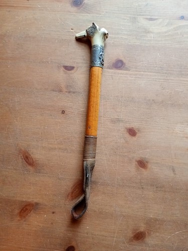 Bone silver antique riding - bone,