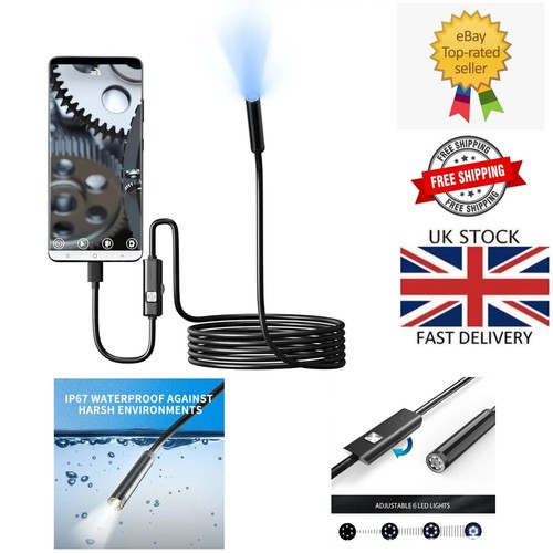 Borescope camera flexible - -,
