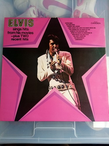 Elvis presley vinyl record - elvis,