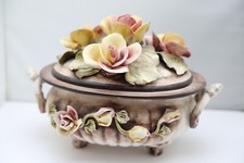Vintage Capodimonte Flower
