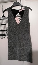 miss selfridge silver Dress