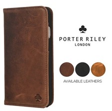 PORTER RILEY - iPhone SE 2022/20 iPhone 8 / 7 Genuine Leather Stand Wallet Case