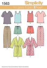 Simplicity Adults & Teenagers Easy Sewing Pattern 1563 Pyjamas & Dres...