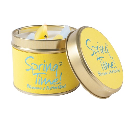 Lily flame scented candle - lily,
