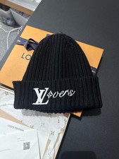 Lv Overs Men’s Black Beanie