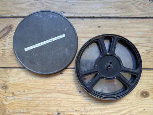 Vintage 1956 film reel - vintage,
