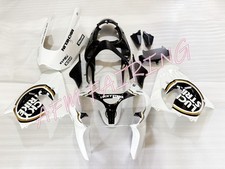 Black White ABS Injection Fairing Kit for Ninja ZX 9R 2000 - 2001