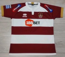 Wigan Warriors Rugby Super League Home Shirt 2018 - Errea XL Jersey Top
