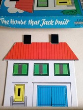 SPARE HOUSE-Vintage  1969 Spear’s Games The House That Jack Built Game