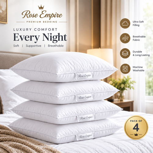 Feather down pillows - &, 2