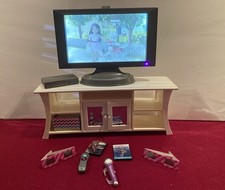 Genuine American Girl TV, Cupboard and Accessories