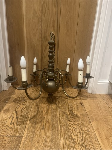 Vintage large brass arm - large, 6