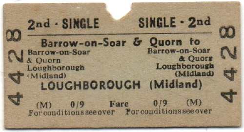 Brb railway ticket - brb(m),