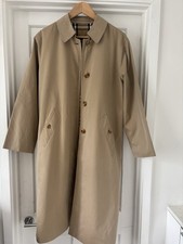 Burberry Women Beige Single Breasted Trench Coat MAC UK 14