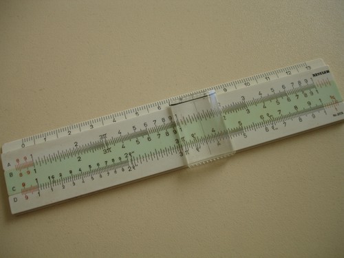 Slide rule nestler - slide, 0115