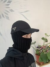 PRADA Black Re-Nylon Baseball Cap Size M, Main material: Recycled polyamide 