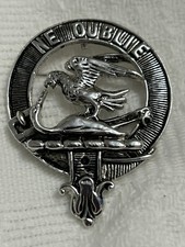 Dawson Bowman Clan Badge Pendant Ne Oublie Kilt/cap