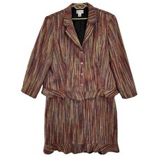 Vintage knit tweed - vintage, blazer