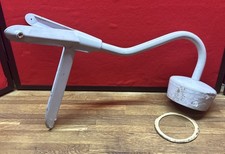 Vintage Coughtrie Glasgow FS-10 Swan Neck Corner Bracket light , no glass 