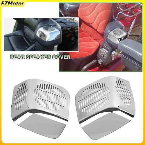 Chrome rear speaker covers for - covers,