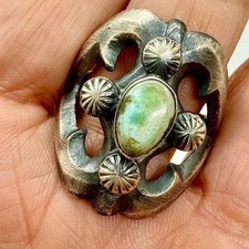Navajo Golden Hills Men's Ring